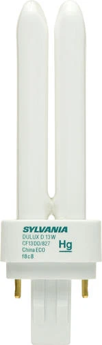 Sylvania® 13W T4 Compact Pin Base Fluorescent Light Bulb 3 Sylvania® 13W T4 Compact Pin Base Fluorescent Light Bulb