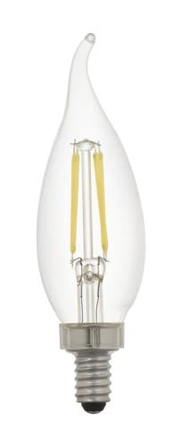 Sylvania® 40W Equivalent B10 Daylight Dimmable Candelabra LED Light Bulb - 2 Pack 3 Sylvania® 40W Equivalent B10 Daylight Dimmable Candelabra LED Light Bulb - 2 Pack