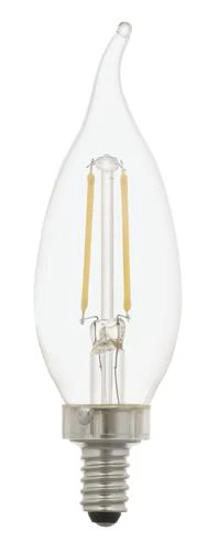 Sylvania® 25W Equivalent B10 Soft White Dimmable LED Light Bulb - 2 Pack 3 Sylvania® 25W Equivalent B10 Soft White Dimmable LED Light Bulb - 2 Pack