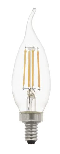 Sylvania® 60W Equivalent B10 Soft White Dimmable Candelabra LED Light Bulb - 2 Pack 3 Sylvania® 60W Equivalent B10 Soft White Dimmable Candelabra LED Light Bulb - 2 Pack