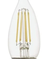 Sylvania® 60W Equivalent B10 Daylight Dimmable LED Light Bulb - 2 Pack