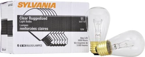 Sylvania® 11W S14 Dimmable Incandescent Light Bulbs - 120 Pack 4 Sylvania® 11W S14 Dimmable Incandescent Light Bulbs - 120 Pack - Image 2