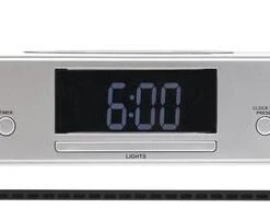 Sylvania Bluetooth® Under-Cabinet Clock Radio -Sylvania Outlet Store 3011340 undercabinet clockradio 01