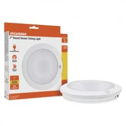SYLVANIA 7" Round Sensor LED Ceiling Light -Sylvania Outlet Store 3467243 P ALT2