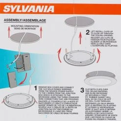 SYLVANIA® Microdisk 4" LED Recessed White Ultra-Thin Downlight 11 SYLVANIA® Microdisk 4" LED Recessed White Ultra-Thin Downlight -Sylvania Outlet Store 3491350Instal