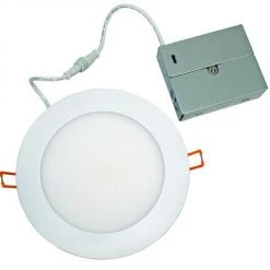 SYLVANIA® Microdisk 6" LED Recessed White Ultra-Thin Downlight -Sylvania Outlet Store 3491356 P SF