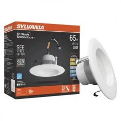 SYLVANIA® 4" TruWave™ LED Recessed Retrofit Downlight -Sylvania Outlet Store 3492115 P ALT2