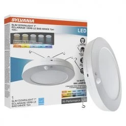 SYLVANIA® 7" LED Slim Motion Sensor Recessed Retrofit Downlight -Sylvania Outlet Store 3492124 P ALT2