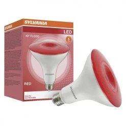 Sylvania 60W Equivalent PAR38 Red LED Light Bulb 7 Sylvania 60W Equivalent PAR38 Red LED Light Bulb -Sylvania Outlet Store 3530120 P ALT3