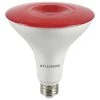 Sylvania 60W Equivalent PAR38 Red LED Light Bulb -Sylvania Outlet Store 3530120 P SF