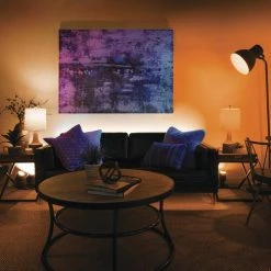 Sylvania 25W Equivalent A19 Orange LED Light Bulb - 2 Pack -Sylvania Outlet Store 3530138 P ALT4