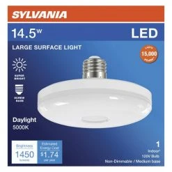Sylvania® 100W Equivalent Low Bay LED Light Bulb 5000K 10 Sylvania® 100W Equivalent Low Bay LED Light Bulb 5000K -Sylvania Outlet Store 3530200 P Alt2
