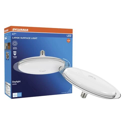 Sylvania® 300W Equivalent High Lumen Low Bay Disk LED Light Bulb 5000K 6 Sylvania® 300W Equivalent High Lumen Low Bay Disk LED Light Bulb 5000K - Image 4