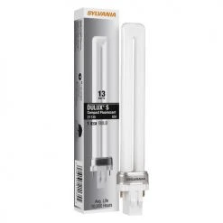 Sylvania® 13W T12 Full Spectrum 5000KK Pin Base Compact Fluorescent Light Bulb -Sylvania Outlet Store 3531015 P ALT2