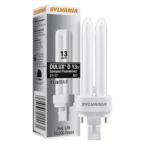 Sylvania® 13W T4 Compact Pin Base Fluorescent Light Bulb 5 Sylvania® 13W T4 Compact Pin Base Fluorescent Light Bulb - Image 3