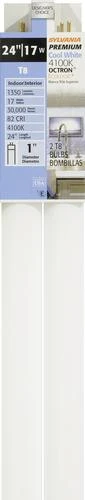 Sylvania® 17W T8 Cool White Fluorescent Light Bulbs - 2 Pk 4 Sylvania® 17W T8 Cool White Fluorescent Light Bulbs - 2 Pk - Image 2