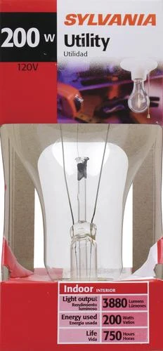 Sylvania® 200W A21 Dimmable Incandescent Light Bulb 4 Sylvania® 200W A21 Dimmable Incandescent Light Bulb - Image 2