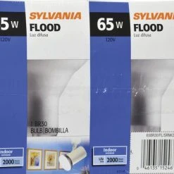Sylvania® 65W BR30 Dimmable Incandescent Light Bulbs - 2 Pack 5 Sylvania® 65W BR30 Dimmable Incandescent Light Bulbs - 2 Pack -Sylvania Outlet Store 3533139 P ALT