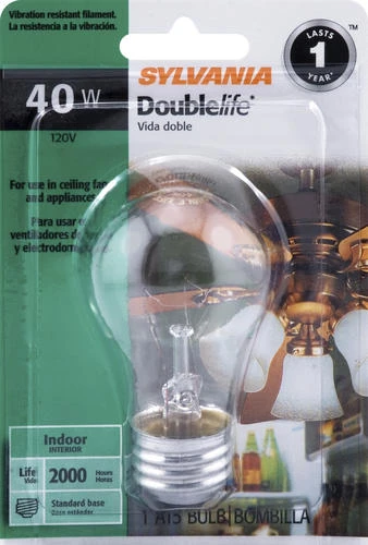 Sylvania® 40W A15 Appliance Dimmable Incandescent Light Bulb 4 Sylvania® 40W A15 Appliance Dimmable Incandescent Light Bulb - Image 2