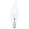 Sylvania 40W B10 Double Life Dimmable Incandescent Light Bulb, Clear - 4 Pack -Sylvania Outlet Store 3533172 P SF
