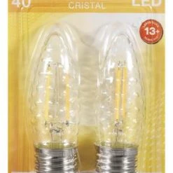 Sylvania® 40W Equivalent B10 Soft White LED Light Bulb - 2 Pack -Sylvania Outlet Store 3533351 P ALT