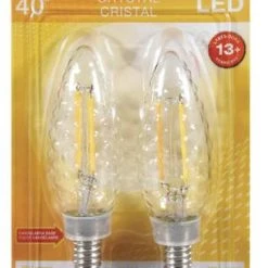 Sylvania® 40W Equivalent B10 Soft White LED Light Bulb - 2 Pack 5 Sylvania® 40W Equivalent B10 Soft White LED Light Bulb - 2 Pack -Sylvania Outlet Store 3533352 P ALT
