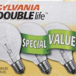 Sylvania® 40W G25 Dimmable Incandescent Light Bulbs - 3 Pack -Sylvania Outlet Store 3533416 P ALT