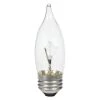 Sylvania 25W B10 Double Life Dimmable Incandescent Light Bulb, Clear - 4 Pack -Sylvania Outlet Store 3533420 P SF