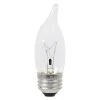 Sylvania 40W B10 Double Life Dimmable Incandescent Light Bulb, Clear - 4 Pack -Sylvania Outlet Store 3533421 P SF