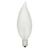 Sylvania 25W B10 Double Life Dimmable Incandescent Light Bulb, Frosted- 4 Pack 1 Sylvania 25W B10 Double Life Dimmable Incandescent Light Bulb, Frosted- 4 Pack -Sylvania Outlet Store 3533425 P SF