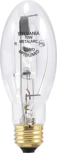 Sylvania 70W Metal Halide HID Light Bulb 3 Sylvania 70W Metal Halide HID Light Bulb