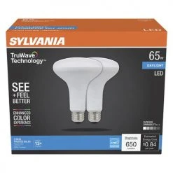Sylvania® TruWave™ Natural Series™ 65W Equivalent BR30 Daylight Dimmable LED Light Bulb - 2 Pack 5 Sylvania® TruWave™ Natural Series™ 65W Equivalent BR30 Daylight Dimmable LED Light Bulb - 2 Pack -Sylvania Outlet Store 3534141 P ALT9