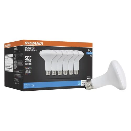 Sylvania® TruWave™ Natural Series™ 65W Equivalent BR30 Daylight Dimmable LED Light Bulb - 6 Pack 6 Sylvania® TruWave™ Natural Series™ 65W Equivalent BR30 Daylight Dimmable LED Light Bulb - 6 Pack - Image 4