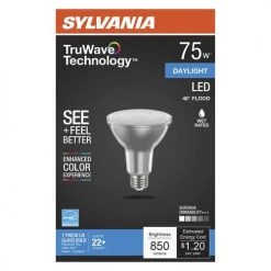 Sylvania® TruWave™ Natural Series™ 75W Equivalent PAR30LN Daylight Dimmable Long Neck LED Light Bulb 8 Sylvania® TruWave™ Natural Series™ 75W Equivalent PAR30LN Daylight Dimmable Long Neck LED Light Bulb -Sylvania Outlet Store 3534535 P Alt2
