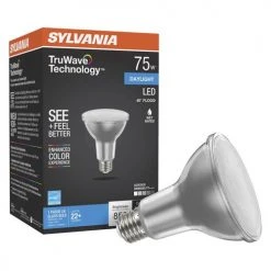 Sylvania® TruWave™ Natural Series™ 75W Equivalent PAR30LN Daylight Dimmable Long Neck LED Light Bulb 9 Sylvania® TruWave™ Natural Series™ 75W Equivalent PAR30LN Daylight Dimmable Long Neck LED Light Bulb -Sylvania Outlet Store 3534535 P Alt3