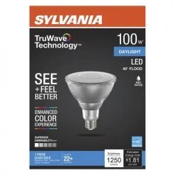 Sylvania® TruWave™ Natural Series™ 100W Equivalent PAR38 Daylight Dimmable LED Light Bulb -Sylvania Outlet Store 3534539 P Alt2