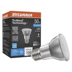 Sylvania® TruWave™ Natural Series™ 50W Equivalent PAR20 Daylight Dimmable LED Light Bulb -Sylvania Outlet Store 3534543 P Alt3