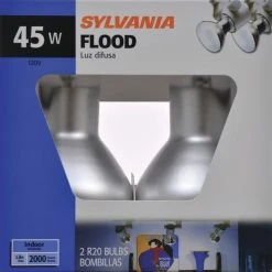 Sylvania® 45W R20 Dimmable Incandescent Light Bulbs - 2 Pack -Sylvania Outlet Store 3534617 P ALT
