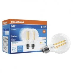 Sylvania® 60W Equivalent G25 Daylight Dimmable LED Light Bulb - 2 Pack -Sylvania Outlet Store 3535045 P Alt3