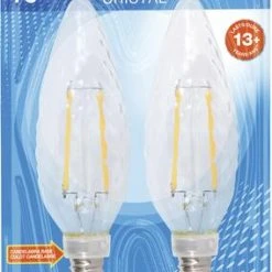 Sylvania® 40W Equivalent B10 Daylight Dimmable LED Light Bulb - 2 Pack -Sylvania Outlet Store 3536033 P ALT7