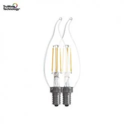 Sylvania® 40W Equivalent B10 Daylight Dimmable LED Light Bulb - 2 Pack -Sylvania Outlet Store 3536033 P SF2