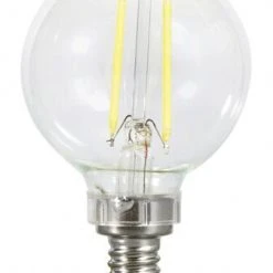 Sylvania® TruWave™ Natural Series™ 40W Equivalent G16.5 Daylight Dimmable LED Light Bulb - 2 Pack