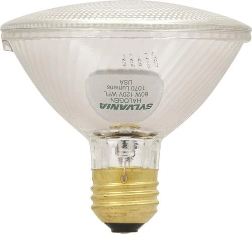 Sylvania 60-Watt PAR30 Dimmable Halogen Light Bulb 3 Sylvania 60-Watt PAR30 Dimmable Halogen Light Bulb