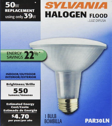 Sylvania 39-Watt PAR30LN Dimmable Halogen Light Bulb 4 Sylvania 39-Watt PAR30LN Dimmable Halogen Light Bulb - Image 2