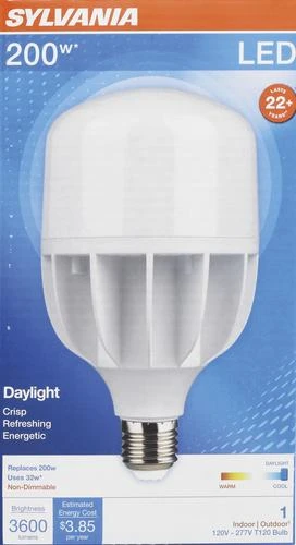 Sylvania® 200W Equivalent T120 White LED Light Bulb 4 Sylvania® 200W Equivalent T120 White LED Light Bulb - Image 2