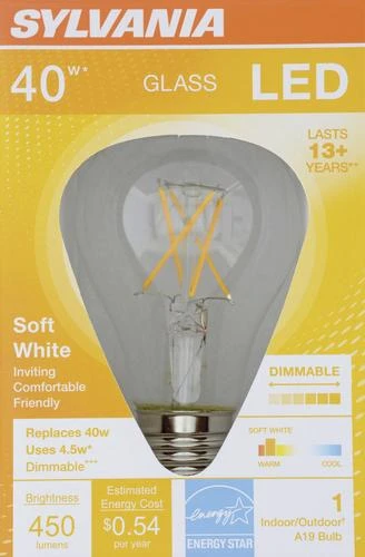 Sylvania® 40W Equivalent A19 Dimmable LED Light Bulb 5 Sylvania® 40W Equivalent A19 Dimmable LED Light Bulb - Image 3