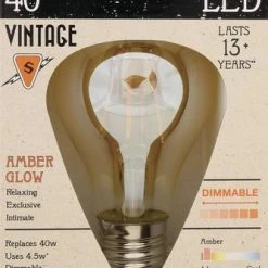 Sylvania® 40W Equivalent A19 Dimmable Vintage LED Light Bulb 5 Sylvania® 40W Equivalent A19 Dimmable Vintage LED Light Bulb -Sylvania Outlet Store 3537325 P ALT