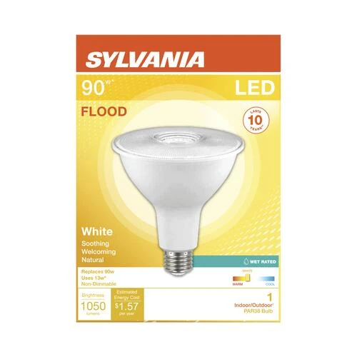 Sylvania® 90W Equivalent PAR38 White LED Light Bulb 4 Sylvania® 90W Equivalent PAR38 White LED Light Bulb - Image 2
