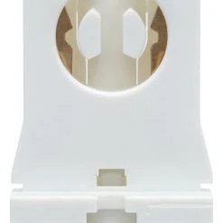 Sylvania Medium Bi-Pin Low-Profile Fluorescent Lampholders 2-Pack