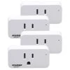 Sylvania Wi-Fi Smart Plug - 4 Pack -Sylvania Outlet Store 358 1089